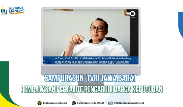 Rektor Universitas Bandung Berikan Analisis Dampak Pembatasan Pertalite di SAMPURASUN TVRI Jawa Barat